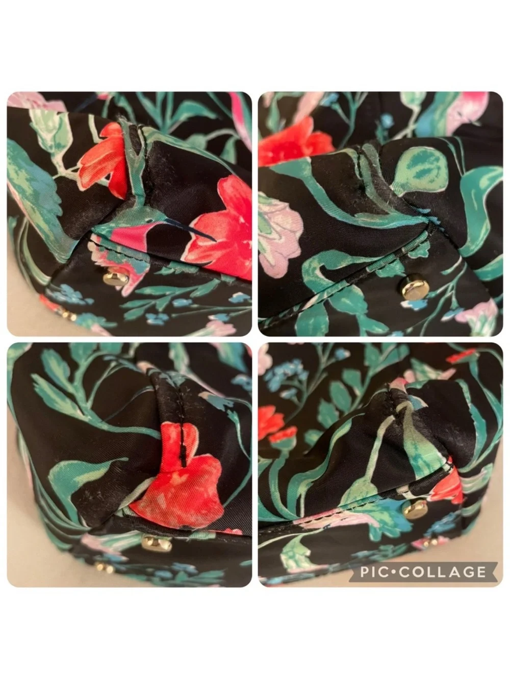 Kate Spade Watson Lane Pauline Hummingbird Floral Diaper Bag with Changing Pad